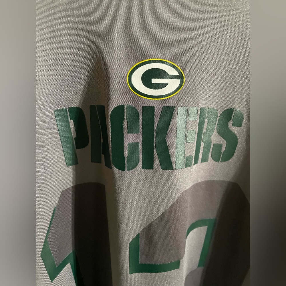 Green Bay Packers NFL TX3 Cool Gray Aaron Rodgers #12 Jersey XL - Picture 3 of 6